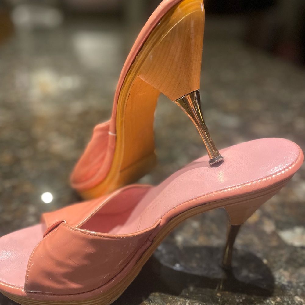 1950-60 French Room Original Mule Heels